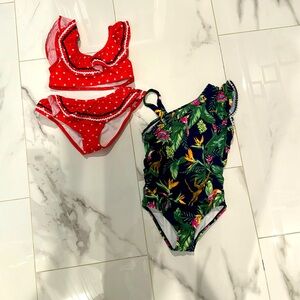 NWOT two Janie and Jack swimsuits 5